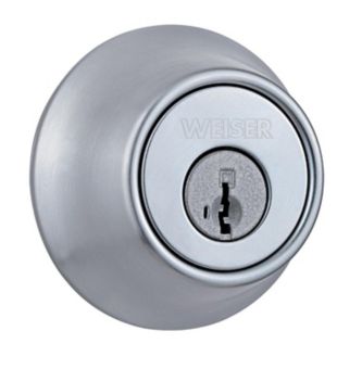 Weiser Single Cylinder Deadbolt Door Lock