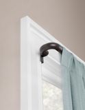 Smart Rods Room Darkening Curtain Rod Oil Rubbed Bronze