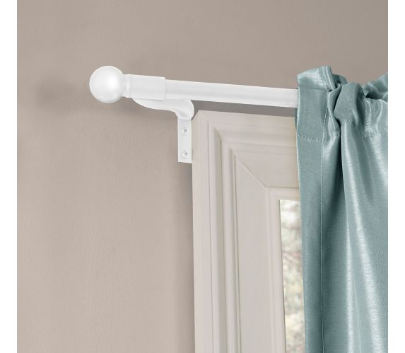 Curtain Rod Canadian Tire, How To Hang Cafe Curtain Rods