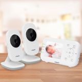 Moniteur vidéo numérique pour bébé VTECH, 2 caméras, VM3252-2 | VTechnull