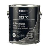 Teinture d'extérieur opaque Premier Extra, prémélangée, gris urbain, 1 gallon | Premier Paintnull