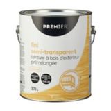 Premier Semi Transparent Exterior Stain Premixed Natural Gallon Canadian Tire