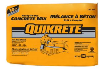 Quikrete Concrete Mix 60 Lb Canadian Tire