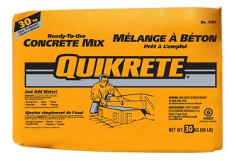 Quikrete Concrete Mix 60 Lb Canadian Tire