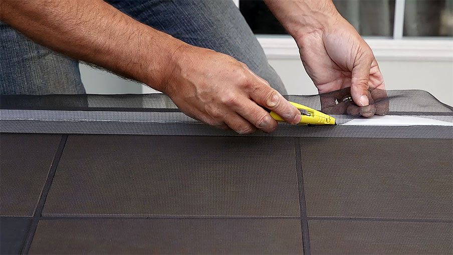 Comment réparer une portemoustiquaire Canadian Tire