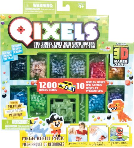 Recharge Qixels S3, mégaformat Image de l’article