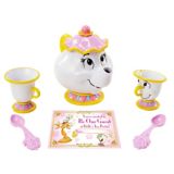 belle doll with tea set