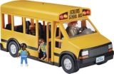 Playmobil City Life Transport School Bus Toy For Kids w/Flashing Lights, 12 pc, Ages 4+ | PLAYMOBILnull