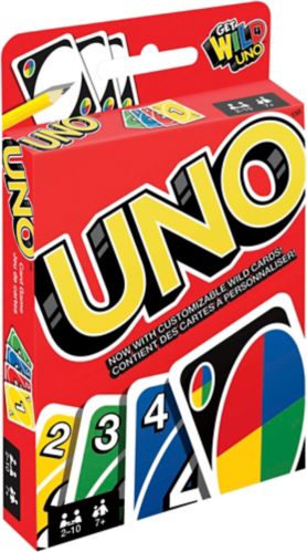 Mattel UNO Classic Family Card Game, Ages 7+ Product image
