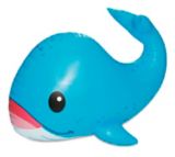Summer Waves Inflatable Giant Whale Sprinkler for Kids, with Hose Attachment, Blue, 45-in, Age 3+ | Vendornull