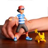Figurine de combat Pokémon, choix varié (Ash et Pikachu/Chelours/Archéduc/Lokhlass) | Pokemonnull