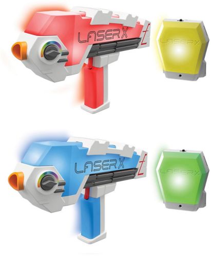 Pistolets Laser X Revolution pour jeu laser réaliste, 2 joueurs, 6 ans et plus Image de l’article