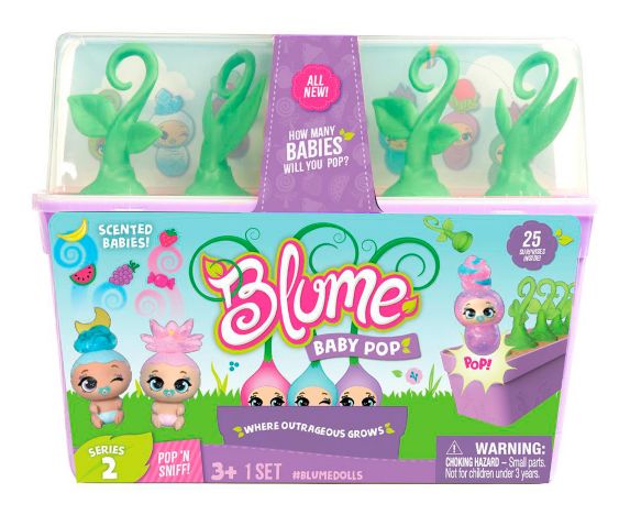 Blume Baby Pop Scented Babies Series 2 w/25 Surprises, 1 Doll Set, Assorted, Ages 3+ Product image