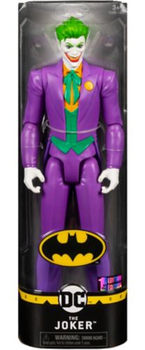 Batman 12-Inch Collectible Action Figure Toy, Assorted (The Joker, Robin & Harley Quinn) Product image
