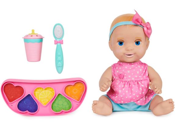 Mealtime Magic Mia Feeding Baby Doll w/Sound & Accessories Interactive Toy, Ages 4+ Product image