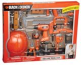 black and decker toy drill set