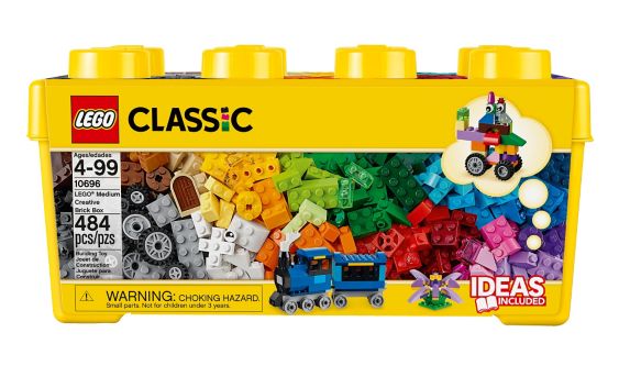 LEGO® Classic Creative Bricks Box Set 10696 Building Toy Kit For Kids, 484-pc,  Ages 4+ Product image