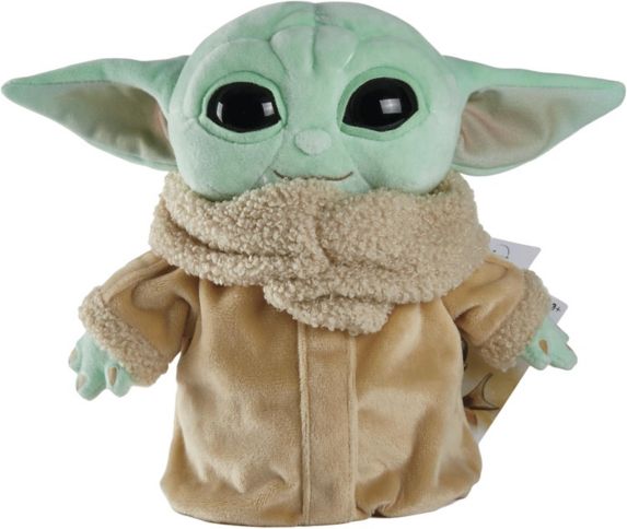 Disney Star Wars The Mandalorian Baby Yoda 8-in Plush Toy For Kids, Ages 4+ Product image