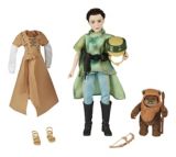 Figurines Princesse Leia et Ewok Star Wars : Forces du destin | Star Warsnull