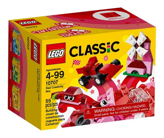La boîte créative rouge LEGO Classic, 55 pces Image de l’article