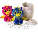 hatchimals talking twin surprise plush