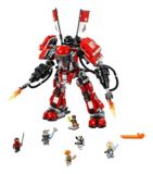 Le robot de feu du film LEGO Ninjago, 944 pces | Legonull