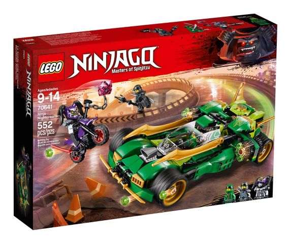 Le bolide ninja nocturne LEGO Ninjago, 552 pces Image de l’article