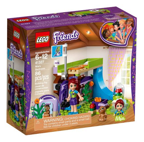 LEGO Friends Mia's Bedroom, 86-pc Product image