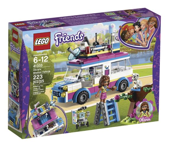 Le véhicule de mission d’Olivia LEGO Friends, 223 pces Image de l’article