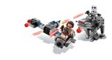 Microvaisseaux : Ski Speeder contre Quadripode du Premier Ordre LEGO Star Wars, 216 pces | Legonull