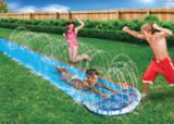 Banzai Inflatable Soak N' Splash Slip & Slide w/ Sprinkler Kids' Water Toy, Age 5+, 16-Ft | Banzainull