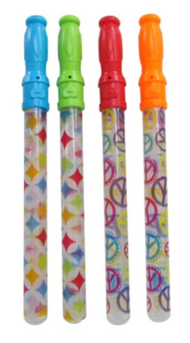 Kids' Giant Bubble Blowing Wand & Solution, Outdoor Play & Party Favours, Age 5+, Assorted Product image