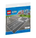 LEGOMD City, Plaques de route - Ligne droite et carrefour - 7280 | Legonull