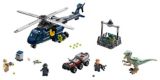 La poursuite en hélicoptère de Blue LEGO Jurassic World - 75928 | Legonull