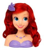 disney princess deluxe ariel styling head