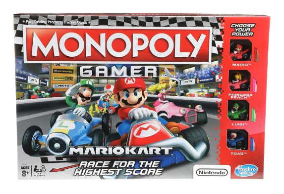 Jeu Monopoly édition Gamer Mario Kart de Hasbro Image de l’article