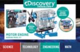 Discovery #Mindblown Working Motor Engine Model Building Kit, Educational Toy, Ages 8+