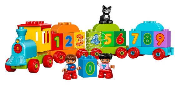 LEGO Duplo, Le train des chiffres, 23 pièces Image de l’article