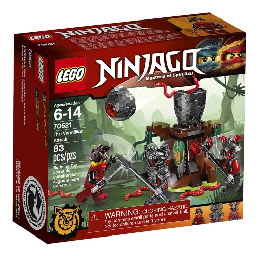 LEGO Ninjago L'attaque des guerriers Vermillion, 83 pièces Image de l’article