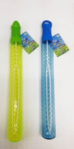Kids' Bubble Blowing Wand & Solution, Outdoor Play & Party Favours, Age 3+, 7-Oz, Assorted Product image