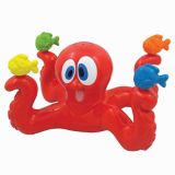Banzai Sea Splash Octopus Spinning Sprinkler, Kids' Outdoor Summer Water Toy, Age 3+ | Banzainull