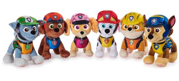 PAW Patrol Basic Plush Stuffed Toys, Assorted, Ages 3+ Product image