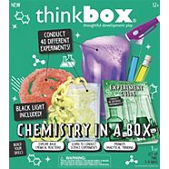 ThinkBox Chemistry in a Box Kit with 40 Different Experiments, Ages 12+