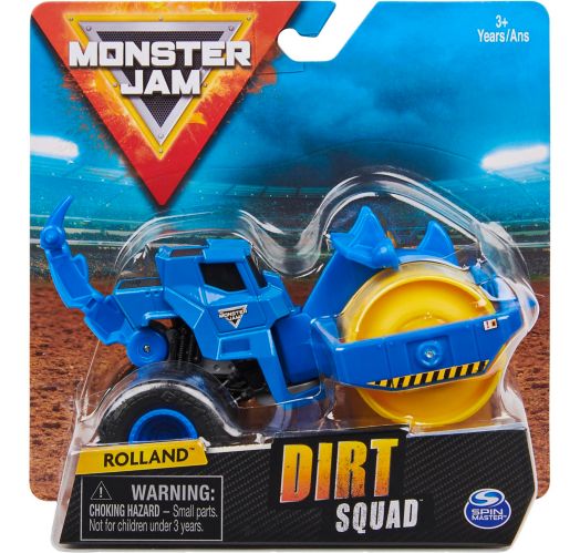 Véhicule en métal moulé Monster Jam Dirt Squad, échelle 1/64, choix varié, 3 ans et plus Image de l’article