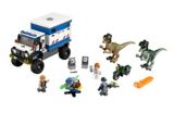 lego jurassic world raptor