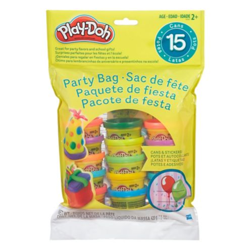 Play-Doh Party Bag of Modelling Compound Cans, With Gift Tags, Multi-colour, 15-pc, Age 2+ Product image