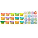 Play-Doh Party Bag of Modelling Compound Cans, With Gift Tags, Multi-colour, 15-pc, Age 2+ | Play-Dohnull