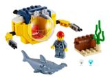 Le mini sous-marin LEGO City (60263), choix varié, 4 ans et plus | Legonull