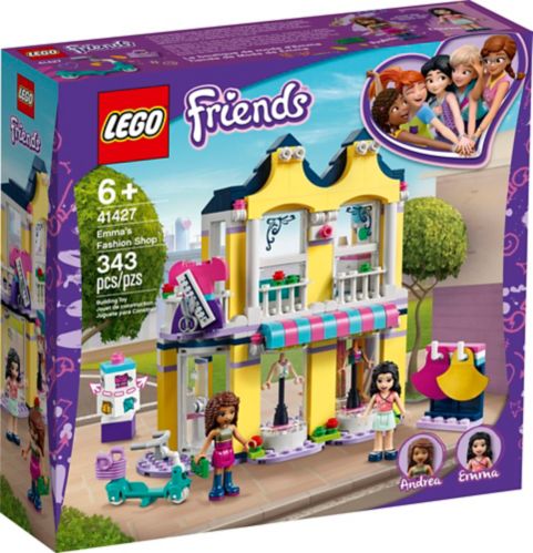 LEGO® Friends Emma's Fashion Shop 41427 Building Toy Kit For Kids, Ages 6+ Product image
