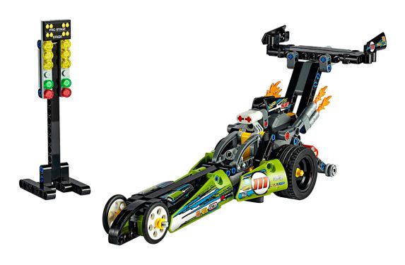 Le dragster LEGO Technic (42103), 7 ans et plus Image de l’article